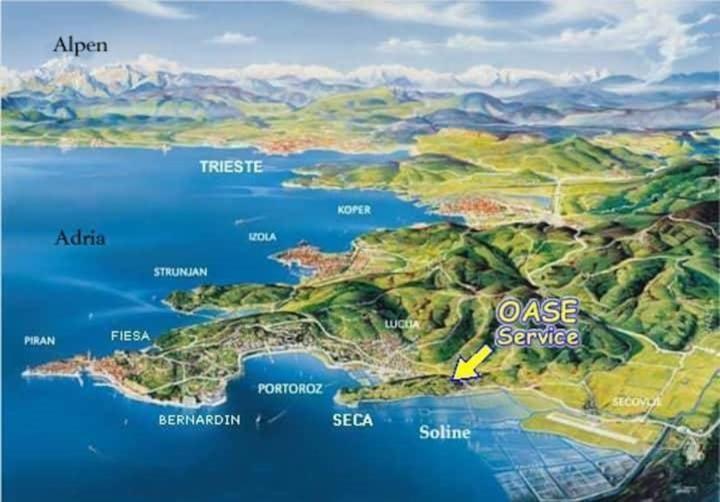 Vista Del Sal Apartment Portoroz Ngoại thất bức ảnh